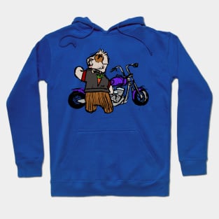 Motorcycle Guinea Pig Hoodie